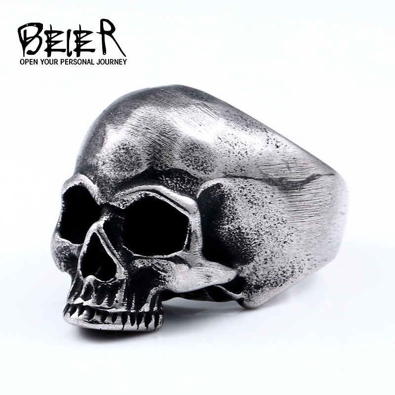 Beier 316L Stainless steel Ƽ ũ skull men&s ..